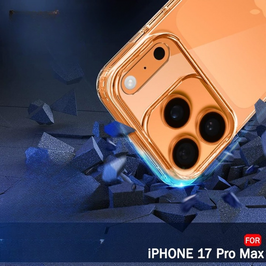 Ultra-Slim 0.2mm TPU Transparent Case for iPhone 17 Pro Max – Crystal Clear Soft Protection